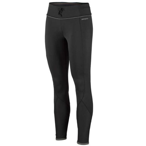 PATAGONIA Peak Mission Thermal Running/Gym Tights Womens S/M/L 27" NEW $129 - Picture 1 of 5